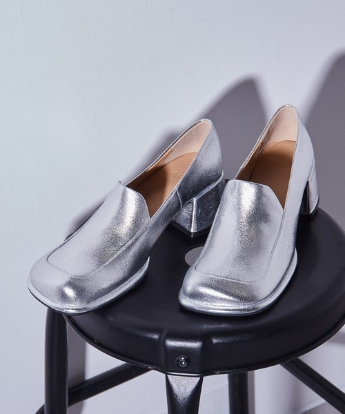 ローファー 「ALM.」TICO LEATHER PUMPS ローファーパンプス レディース