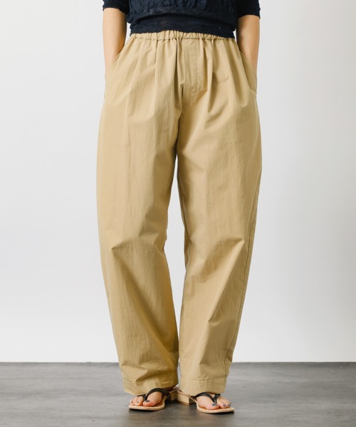 パンツ MICA&DEAL linen wide straight pants MICA&DEAL（マイカアンドディール） パンツ 「MICA＆DEAL /マイカ