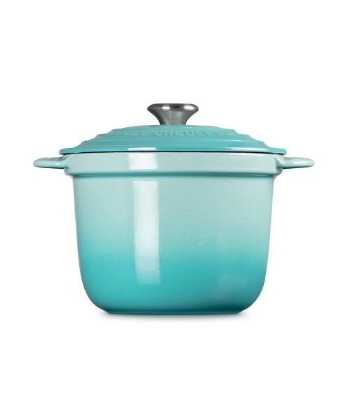 LE CREUSET ココット．エブリィ 水色 ホーロー鍋 約20cm Le Creuset（ル・クルーゼ） 鍋 ココット・エブリィ 20 : ZOZOTOWN