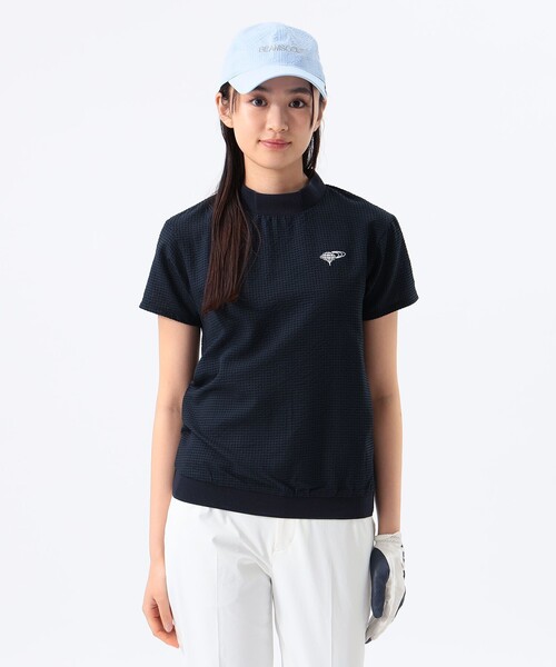 tシャツ 「WOMEN」ORANGE LABEL / ドットエア（R）モックネックシャツ レディース