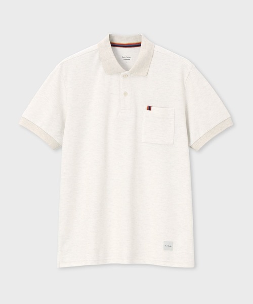 ゆちり　未使用　ポールスミス　ポロシャツ　白　L メンズ Tシャツ, カットソー｜ポール・スミス