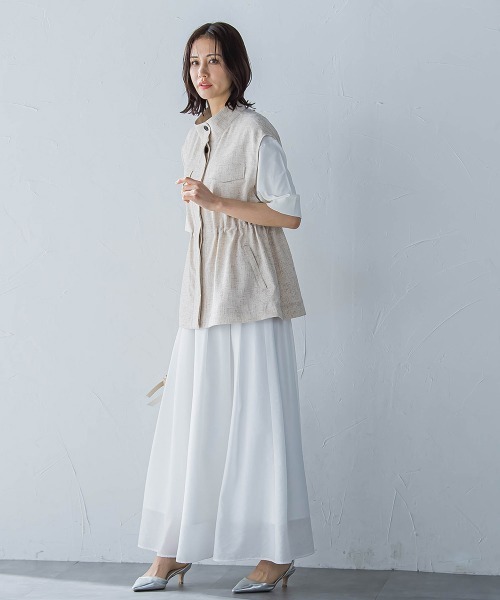 LAUTREAMONT（ロートレアモン） スカート シアーフレアースカート