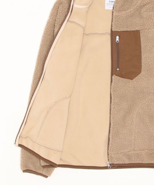 「coen」 ジップアップブルゾン L ブラック メンズ_画像3