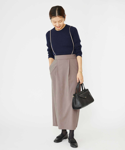 IÉNA ネイビー リネンライクロングスカート 38 楽天市場】《WEB限定追加4》ダブルサテンスカート IENA イエナ