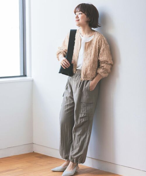 パンツ ドロストデザインワークパンツ 「低身長・小柄女性