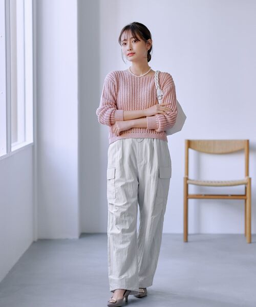 cohina ドロストデザインワークパンツ パンツ ドロストデザインワークパンツ 「低身長・小柄女性