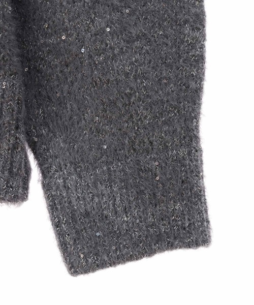 「31 Sons de mode」 Vネックニット 36 オフホワイト レディース_画像4