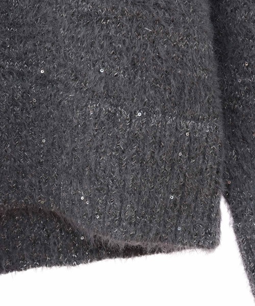 「31 Sons de mode」 Vネックニット 36 オフホワイト レディース_画像5