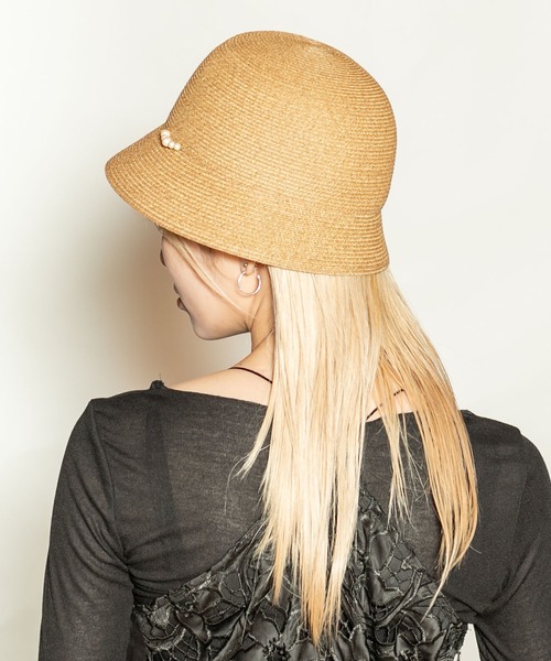 CA4LA ハット　SIMONE ブラック　帽子 SIMONE4(ONESIZE BLACK): ハット｜帽子通販｜CA4LA（カシラ