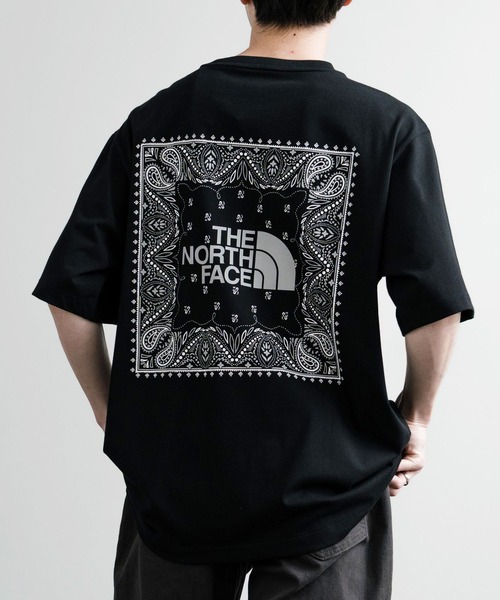 THE NORTH FACE tシャツ ザ・ノースフェイス M'S BANDANA S/S R