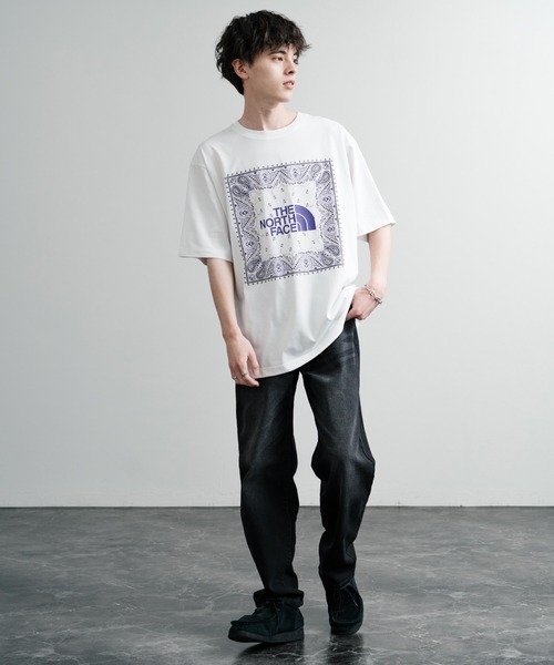 THE NORTH FACE tシャツ ザ・ノースフェイス M'S BANDANA S/S R