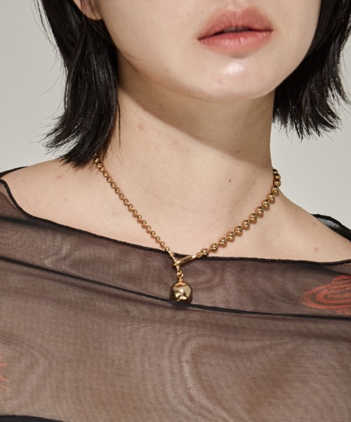 Soierie ネックレス 「Soierie/ソワリー」Pome ballchain