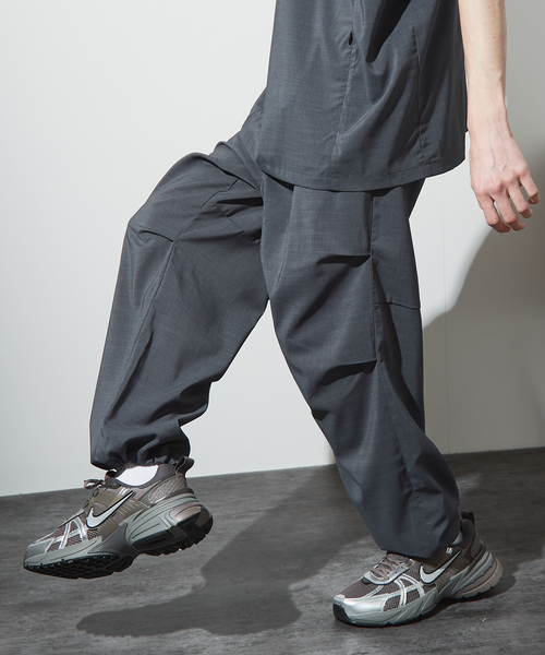 ABAHOUSE（アバハウス） ワイドパンツ パンツ 「セットアップ対応