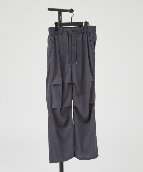 ABAHOUSE（アバハウス） パンツ 「セットアップ対応」 ウーブン ドライ