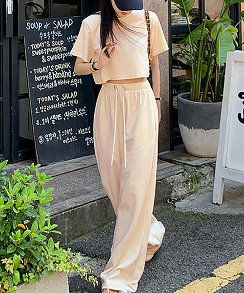 Girly Doll（ガーリードール） セットアップ セットアップ クロップドT