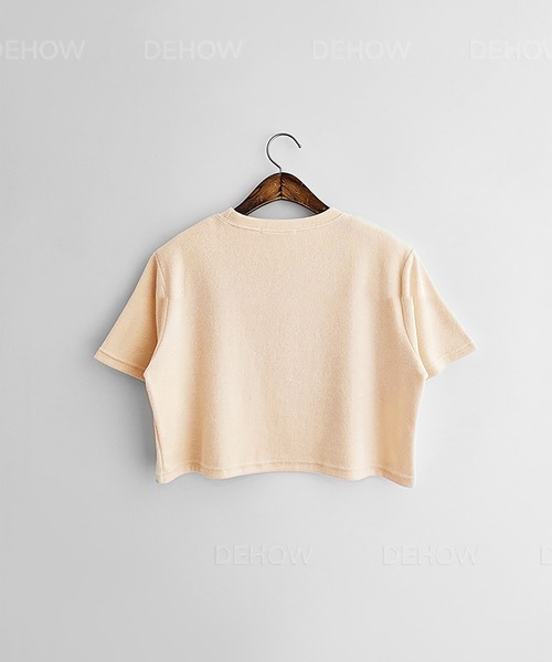 Girly Doll セットアップ クロップドTシャツ＆ワイドイージー