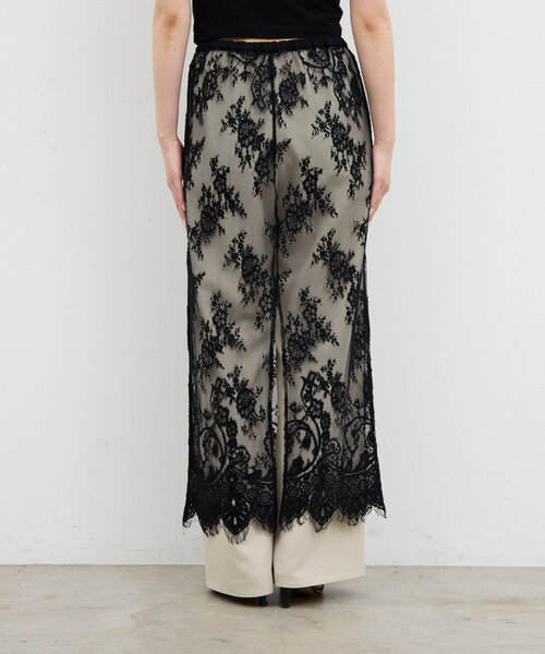 スカート GALLARDA GALANTE NAVY GALLARDAGALANTE スカート シアーレーススカート : ZOZOTOWN