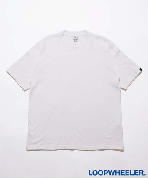 LOOPWHEELER tシャツ for LOWERCASE ツリテンジク ビッグTシャツ