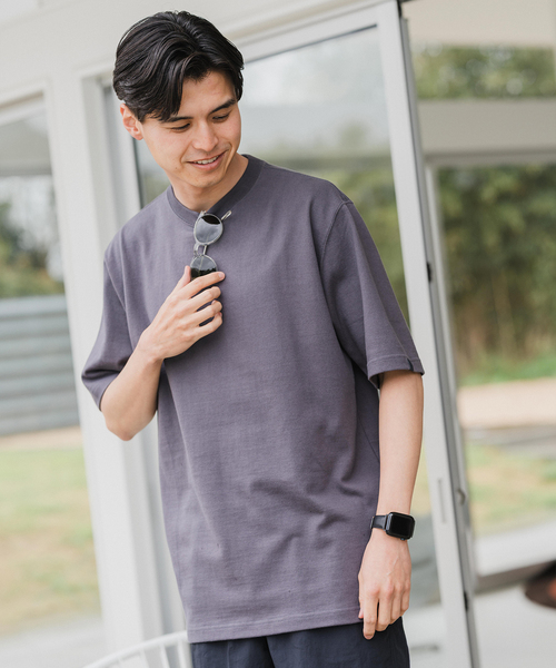 LOOPWHEELER tシャツ for LOWERCASE ツリテンジク ビッグTシャツ