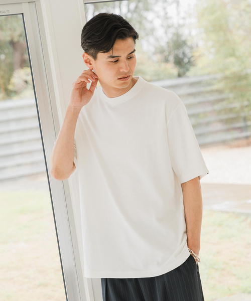 LOOPWHEELER tシャツ for LOWERCASE ツリテンジク ビッグTシャツ