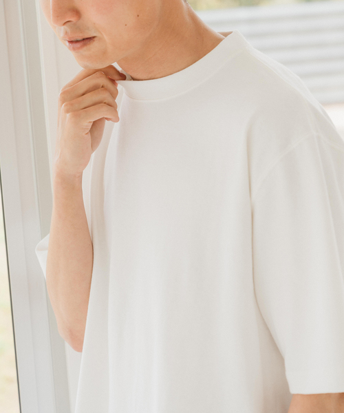 LOOPWHEELER tシャツ for LOWERCASE ツリテンジク ビッグTシャツ