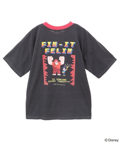 Disney（ディズニー） tシャツ シュガーラッシュ / ゲーム半袖TEE
