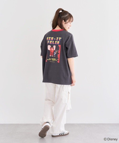 Disney（ディズニー） tシャツ シュガーラッシュ / ゲーム半袖TEE