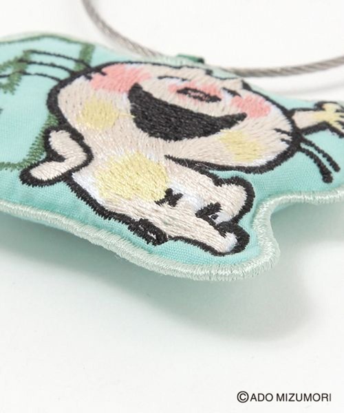 studio CLIP キーホルダー イニシャルチャーム「水森亜土コラボ