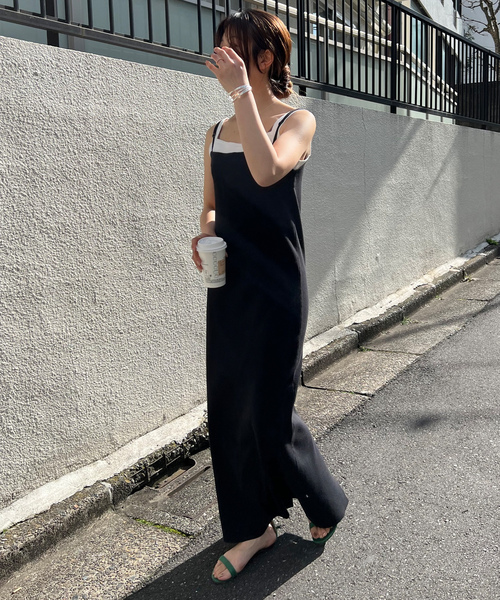 「SHENERY」 ニットワンピース FREE ブラック レディース_画像9