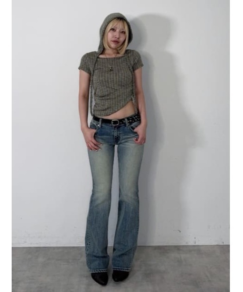 たぁ VESTA LOW WAIST フレアデニム LAGUA GEM | VESTA LOW WAIST フレアデニム (フレア ) |SHEL