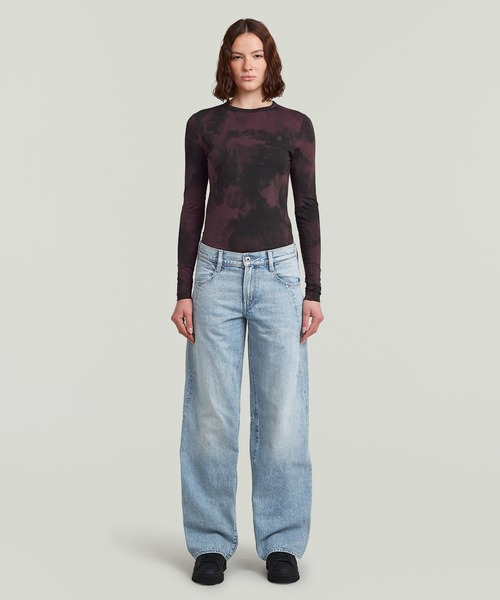 G-STAR RAW ワイドパンツ ジーンズ デニム デニムパンツ CONTOR 3D