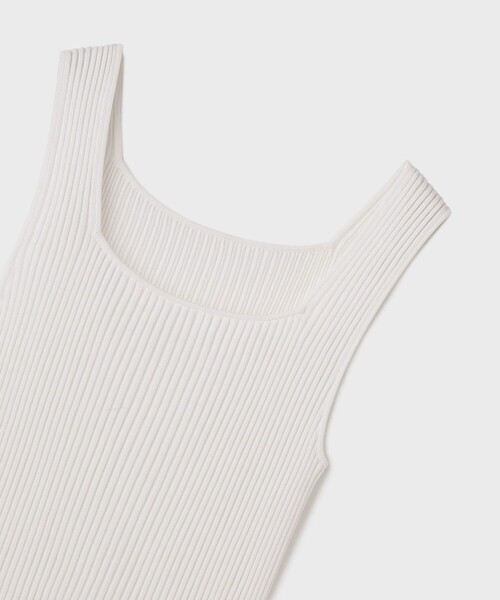 GRACE CONTINENTAL（グレースコンチネンタル） シアーフリルニット