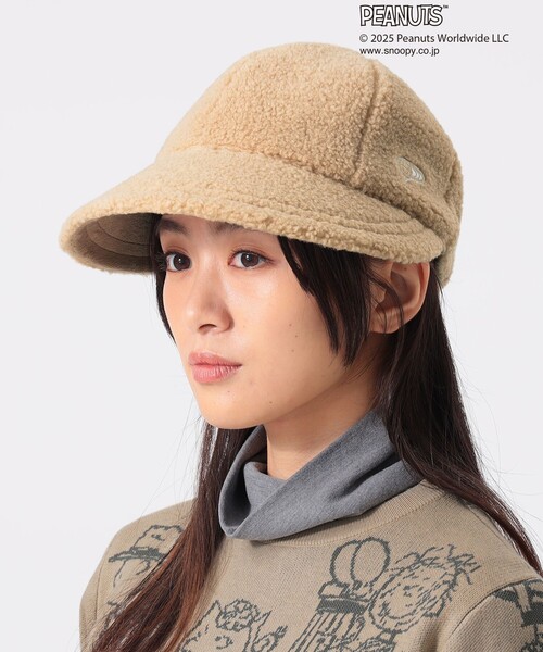 BEAMS GOLF（ビームス ゴルフ） キャップ 帽子 つば広 ボア キャップ