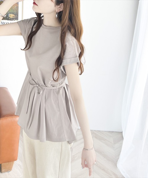 「classicalelf」 半袖カットソー LARGE ブラック レディース