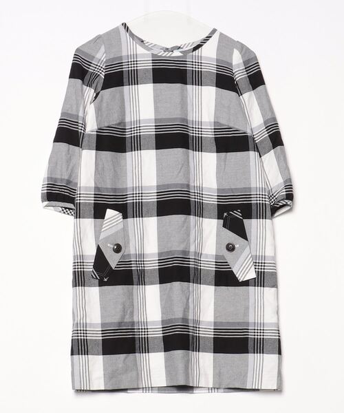 BURBERRY BLUE LABEL 「BURBERRY LABEL」 チェック柄7分袖