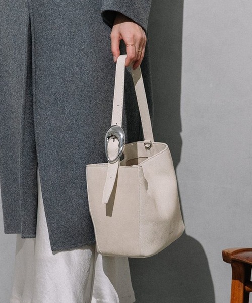 Beau're（ヴュレ） トートバッグ 「BEAURE」カウレザー ショルダー付