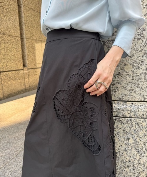 アドーア ブラックスカート ADORE（アドーア） スカート トリプルクロススカート : ZOZOTOWN Yahoo