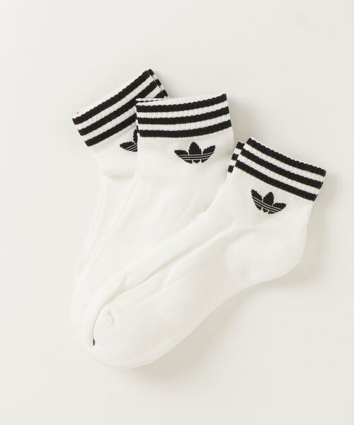 靴下 スリーストライプス アンクルソックス 3足組 / アディダスオリジナルス adidas Originals メンズ レディース | adidas | 10