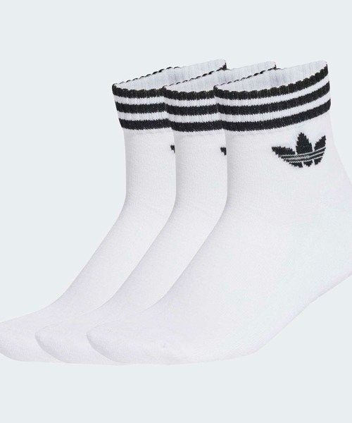 靴下 スリーストライプス アンクルソックス 3足組 / アディダスオリジナルス adidas Originals メンズ レディース | adidas