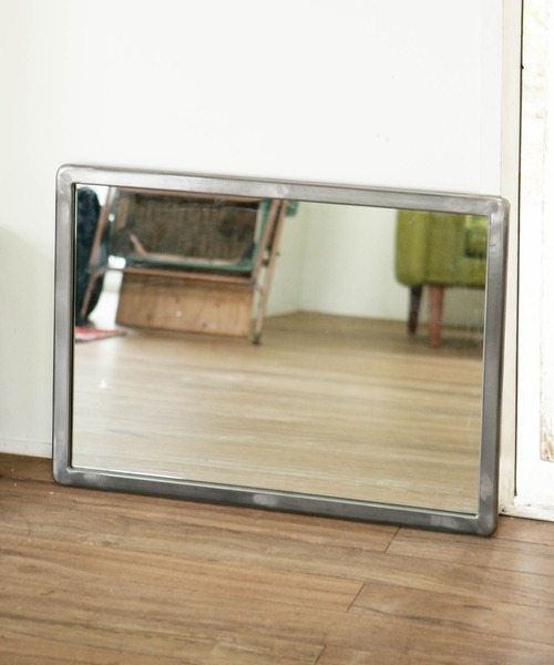 DULTON　姿見 DULTON ONLINE SHOP | MIRROR WITH STEEL FRAME SATIN FINISH