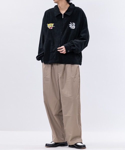 JOHN'S CLOSET（ジョンズクローゼット） スカジャン 「a」チェーン刺繍