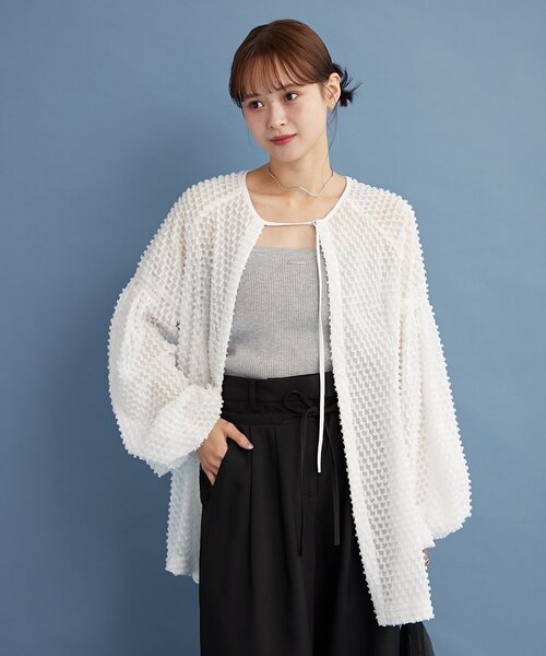mystic フリンジシェイプチュニック mystic ブラウス シャツ フリンジシェイプチュニック レディース