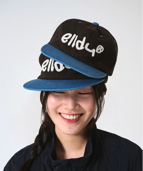 EEE刺繍 エルドゥ　キャップ　elldu elldu（エルドゥ） キャップ 帽子 「elldu/エルドゥ」elldu applique