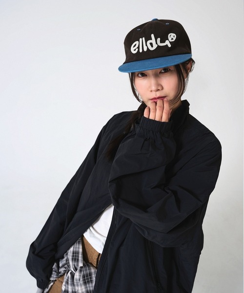 【新品】elldu(エルドゥ)キャップ ユニセックス ブラック elldu（エルドゥ） キャップ 帽子 メンズ 「elldu/エルドゥ」elldu