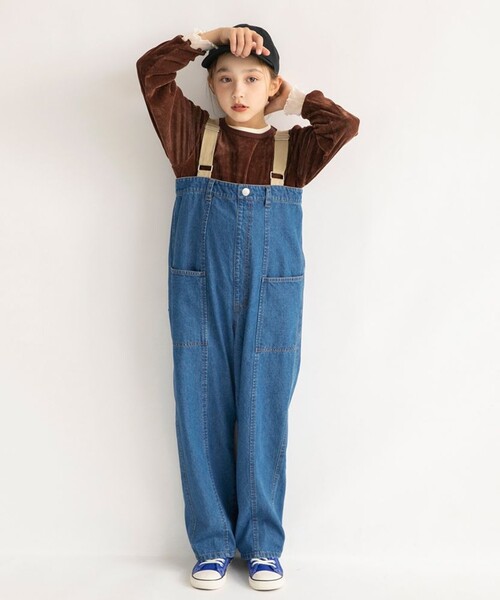 EDWIN（エドウィン） サロペット オーバーオール 「Ou? by EDWIN」サス