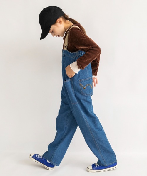 EDWIN（エドウィン） サロペット オーバーオール 「Ou? by EDWIN」サス