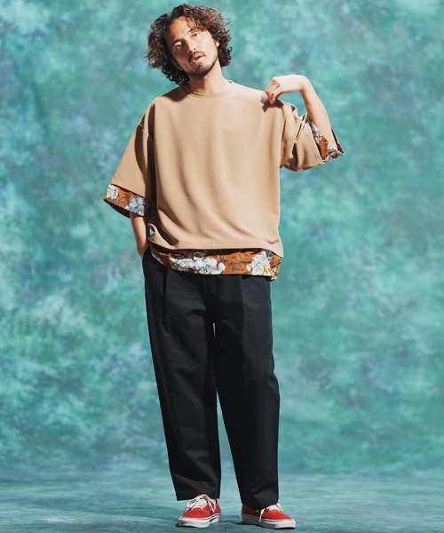 「Jih Nunc」 イージーパンツ S ブラック メンズ_画像7