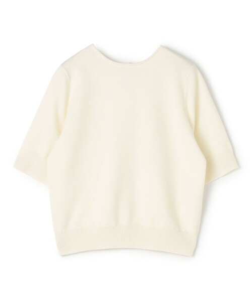 Ballsey（ボールジィ） ニット セーター パールコンビ バックシャン