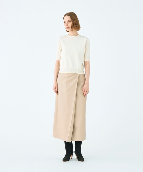 Ballsey（ボールジィ） ニット セーター パールコンビ バックシャン