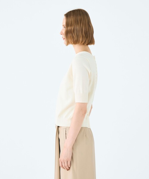 Ballsey（ボールジィ） ニット セーター パールコンビ バックシャン